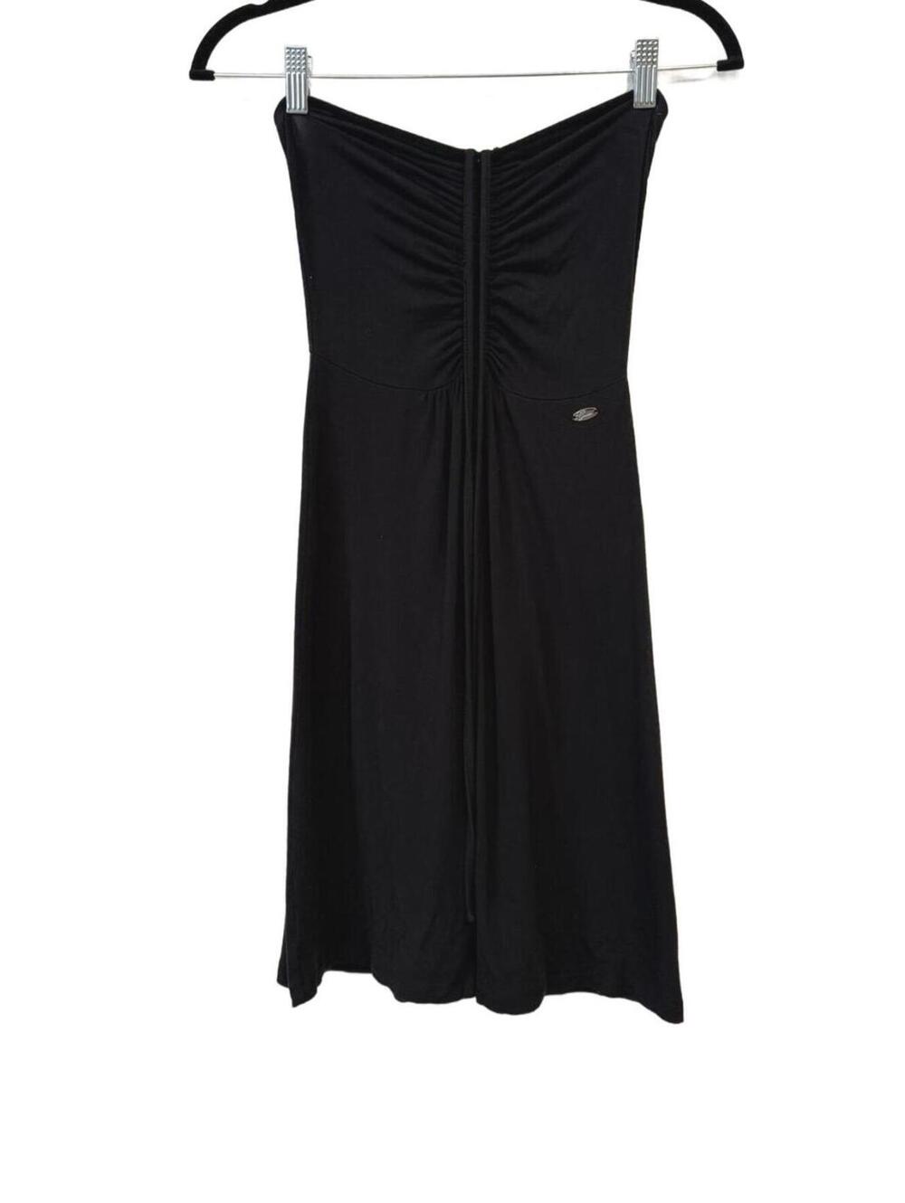 y2k Romantic Grunge Strapless Dress